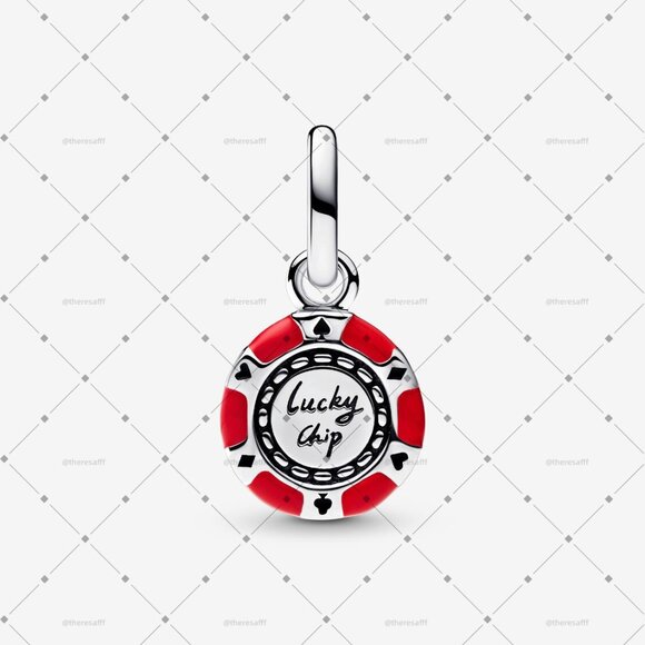 Pandora Lucky Chip Dangle Charm - Picture 2 of 4